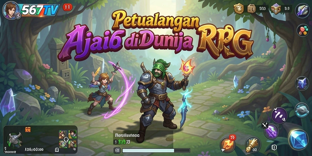 Gameplay menakjubkan di 567TV dengan petualangan RPG yang mengasyikkan.