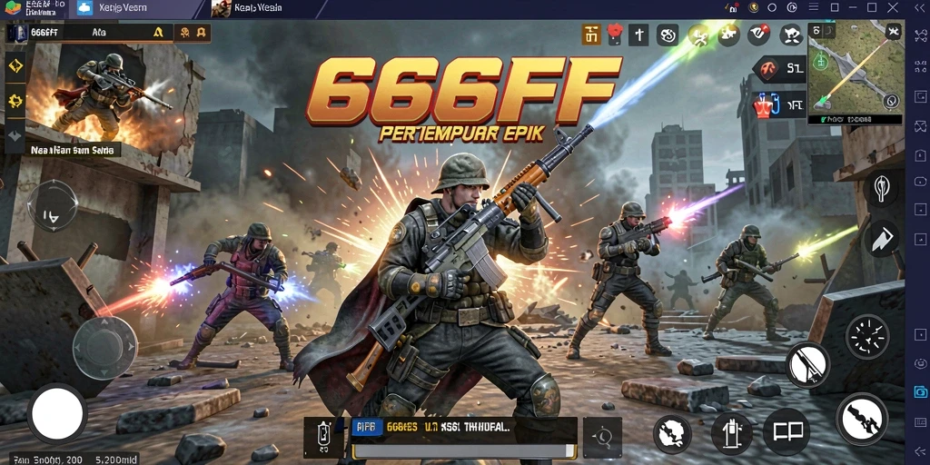 Gambaran gameplay menarik dari 666FF di dunia TPS.