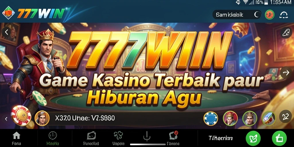 Tampilan gameplay <strong>777WIN</strong> yang memukau dan menarik perhatian.