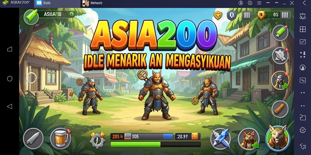 Tampilan gameplay <strong>ASIA200</strong> yang menarik dan interaktif.