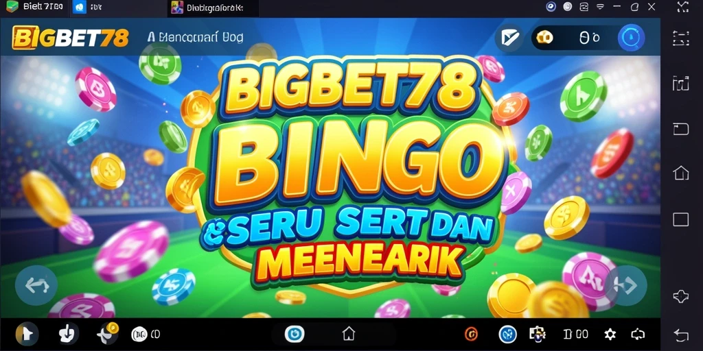 Screenshot utama menampilkan gameplay Bingo yang seru dan interaktif.