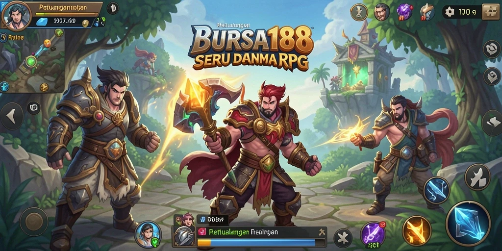 Tampilan gameplay BURSA188 yang seru dan mendebarkan.