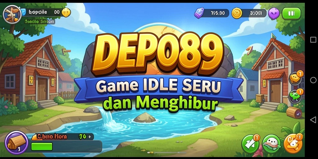 Tampilan gameplay DEPO89 yang menarik dan penuh warna.
