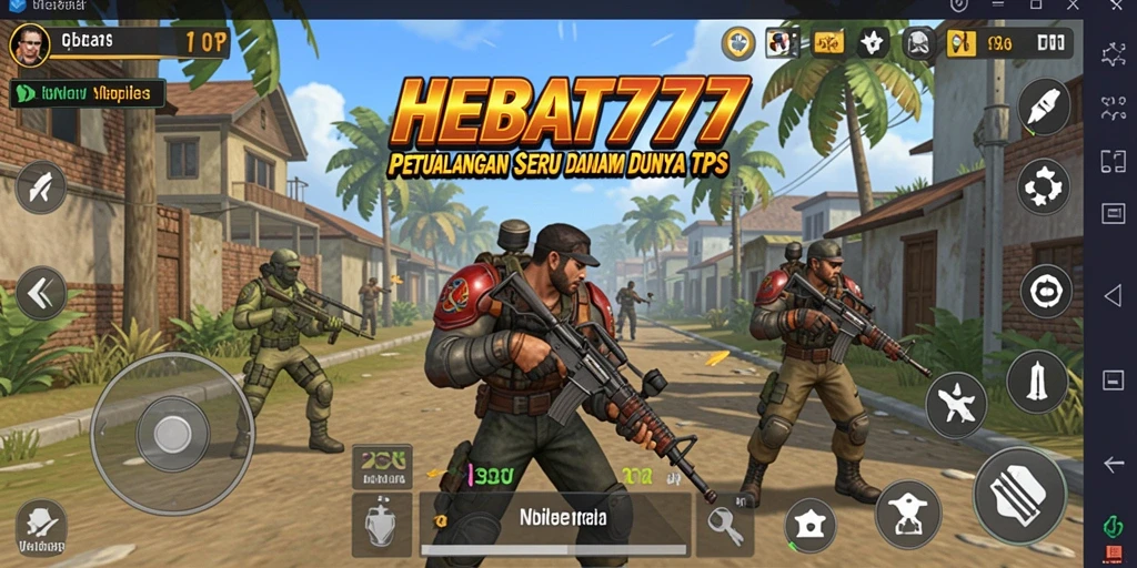 Tampilan gameplay HEBAT777 dengan aksi seru dan strategi mendebarkan.
