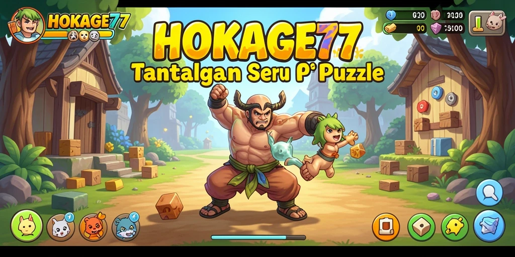 Tampilan gameplay Puzzle yang menarik dan penuh tantangan.