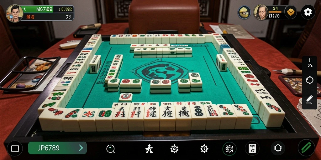 Tampilan permainan Mahjong yang menarik di JP6789.