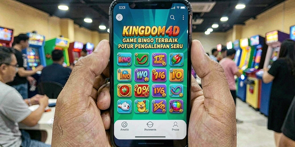 Tampilan gameplay KINGDOM4D yang penuh warna dan interaktif.