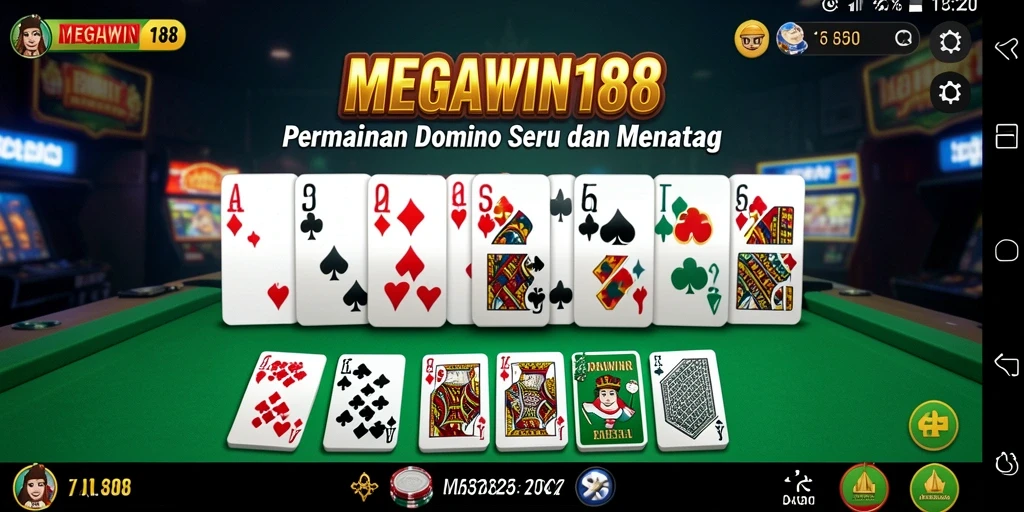 Tampilan gameplay menarik dalam MEGAWIN188 yang penuh warna.