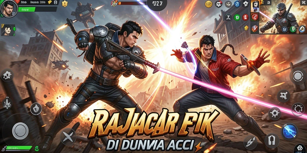 Tampilan gameplay seru dari RAJACAIR dengan aksi yang mendebarkan.