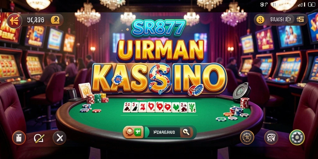 Tampilan gameplay Kasino yang mendebarkan di SR877.