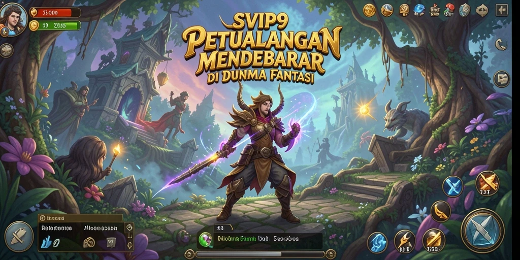 Tampilan menarik dari gameplay SVIP9 yang menunjukkan aksi petualangan.
