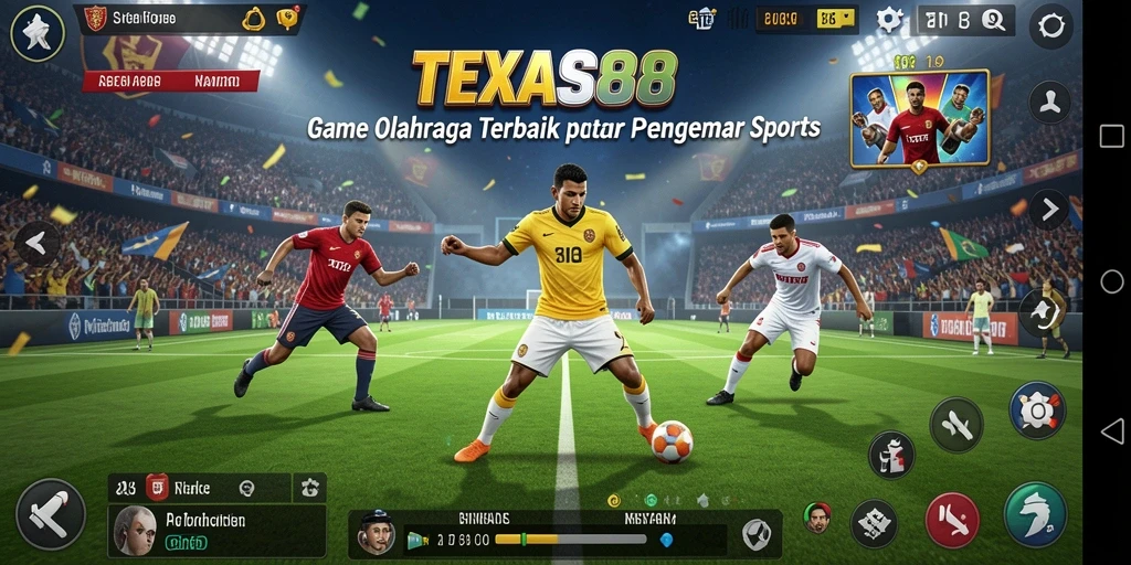 TEXAS88 menampilkan gameplay olahraga yang menegangkan dan seru.